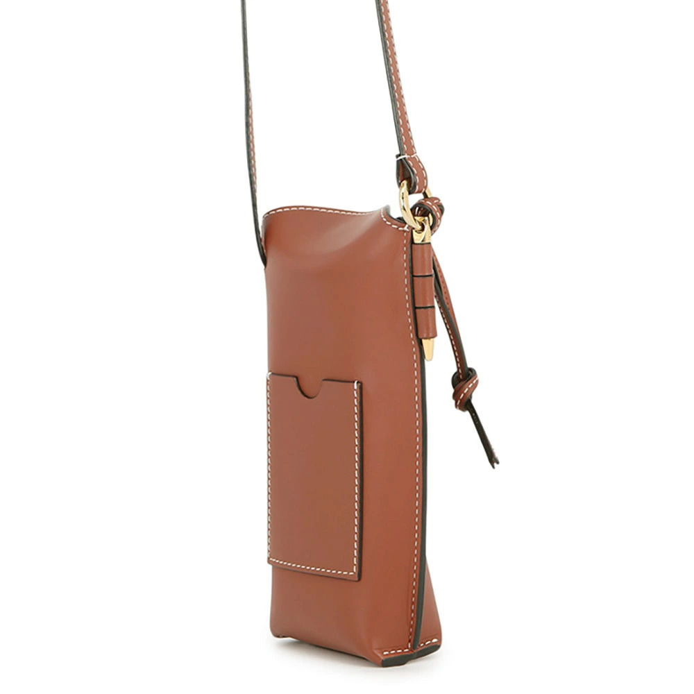 Loewe bag leather shoulder Gate Pochette Black